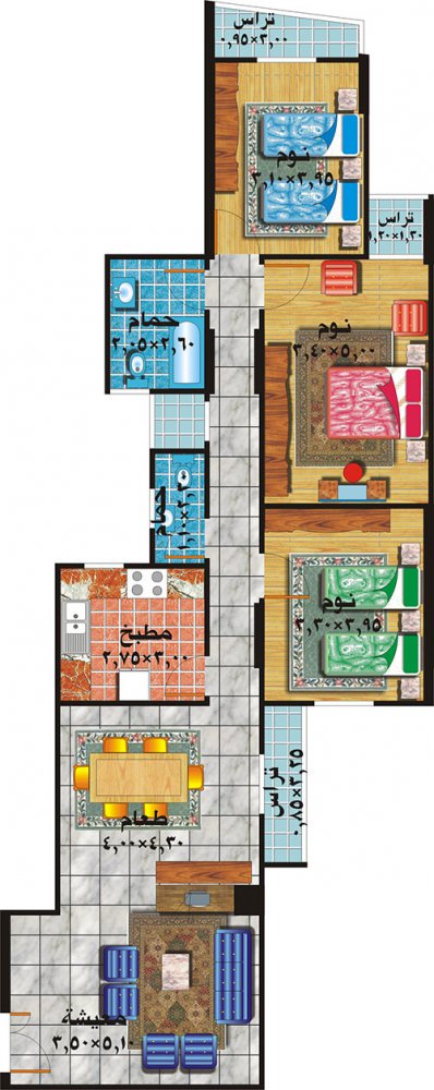 Apartment model 2