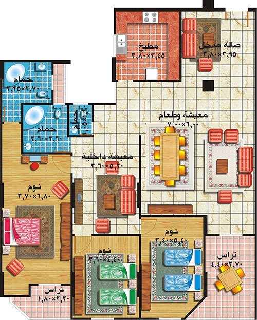 Apartment model 5